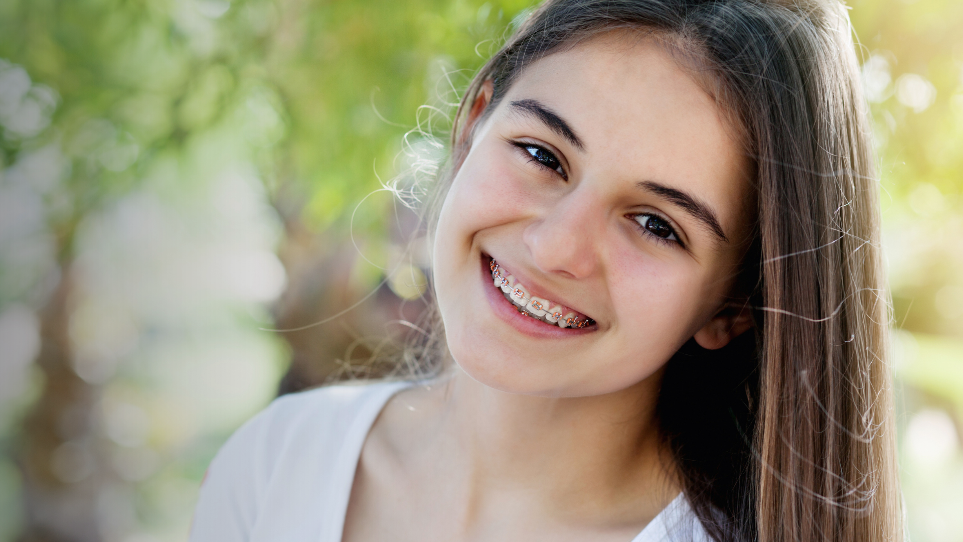 Teen Smiling Potomac Orthodontics in Woodbridge, VA